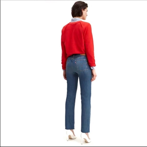 Levi's 501 with raw hem